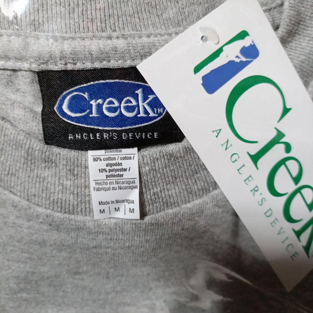 新品未開封　Creek グレー Tシャツ Mサイズ
