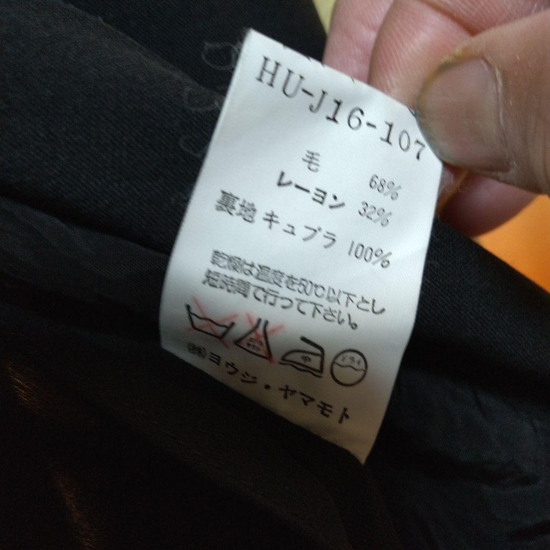 Y's ブラック テーラードジャケット